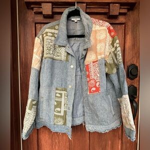 Denim Patch Jacket